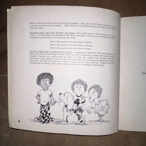 Vintage Childrens Book: Surviving Fights With Your Brothers & Sisters - Joy Wilt - Picture 9 of 9